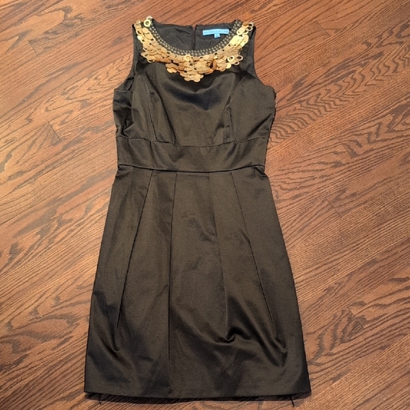 ANTONIO MELANI Dresses & Skirts - ANTONIO MELANI - Brown Sheath Mini Dress